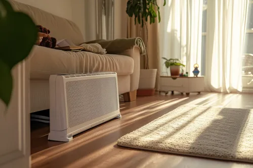 Analyse de l’impact du chauffage sur la qualité de l’air intérieur et les conséquences pour la santé.